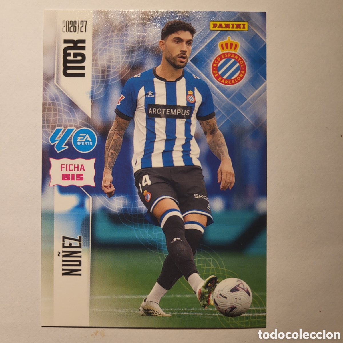 Trading cards: 167 BIS N&uacute;&ntilde;ez / Megacracks 2026