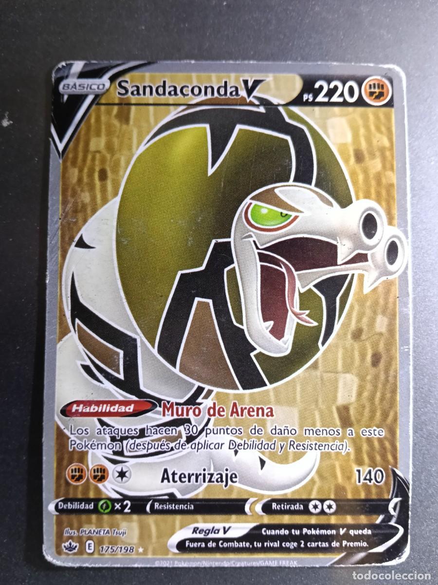 Trading cards: CROMO CARTA SANDACONDA V 175/198 MURO DE ARENA ATERRIZAJE POKEMON 2021