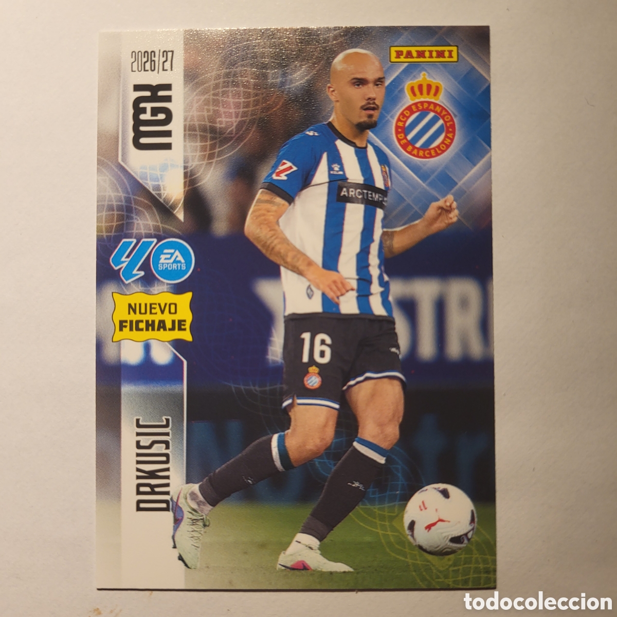 Trading cards: 476 Drkusic Nuevo Fichaje / Megacracks 2026