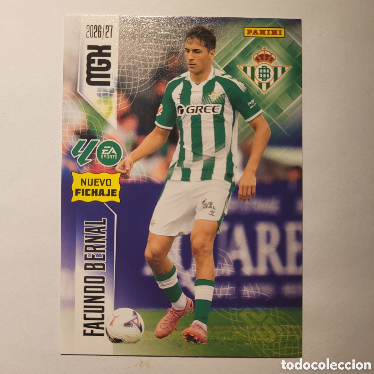 Trading cards: 484 Facundo Bernal Nuevo Fichaje / Megacracks 2026