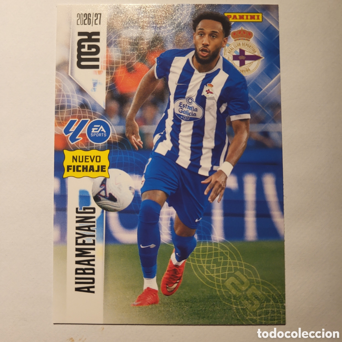 Trading cards: 485 Aubameyang Nuevo Fichaje / Megacracks 2026