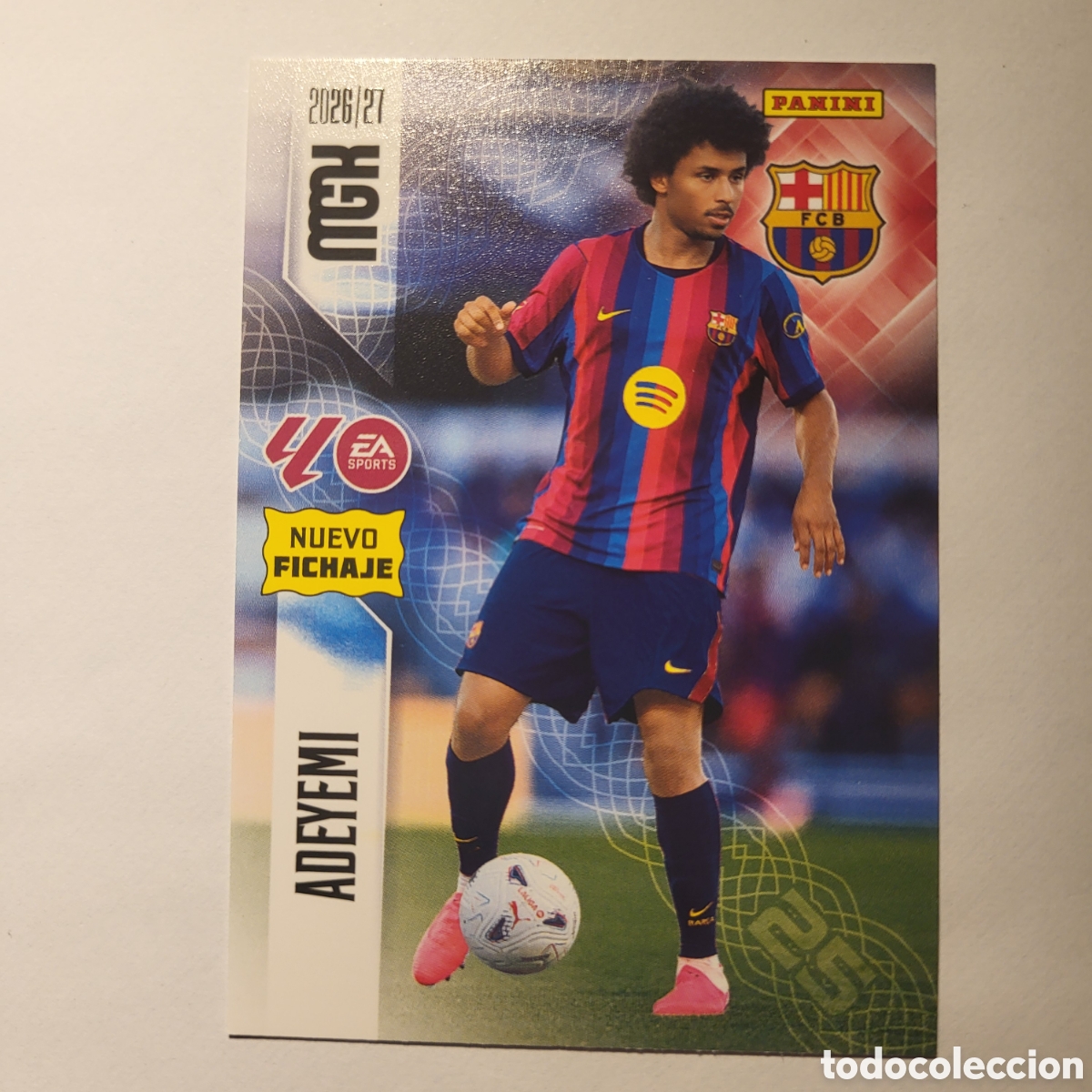 Trading cards: 489 Adeyemi Nuevo Fichaje / Megacracks 2026