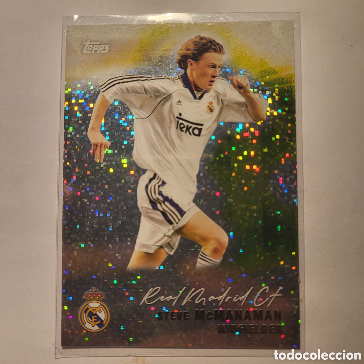 Trading cards: 33 Steve McManaman Pitch Pursuit [Static Foil] / Topps Real Madrid Teamset 2025