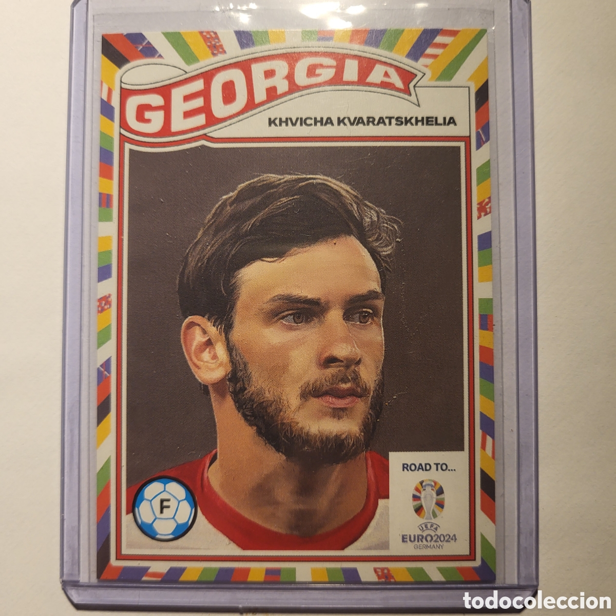 Trading cards: 020 Khvicha Kvaratskhelia / Topps Living 2024