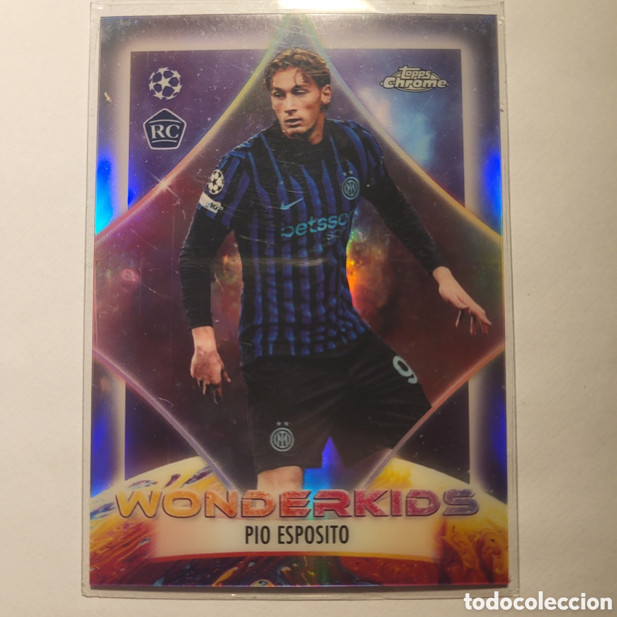 Trading cards: WK-10 Pio Esposito Wonderkids [RC] / Topps Chrome UCC 2026