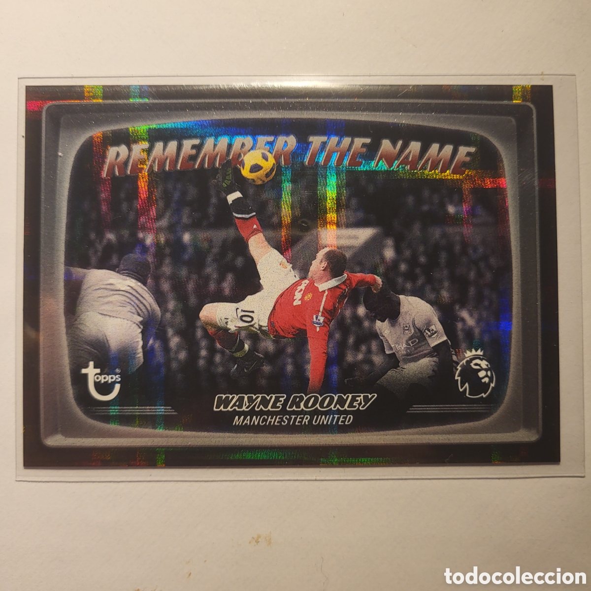 Trading cards: RTN 5 Wayne Rooney Remember the Name / Topps Flagship Premier League 2026