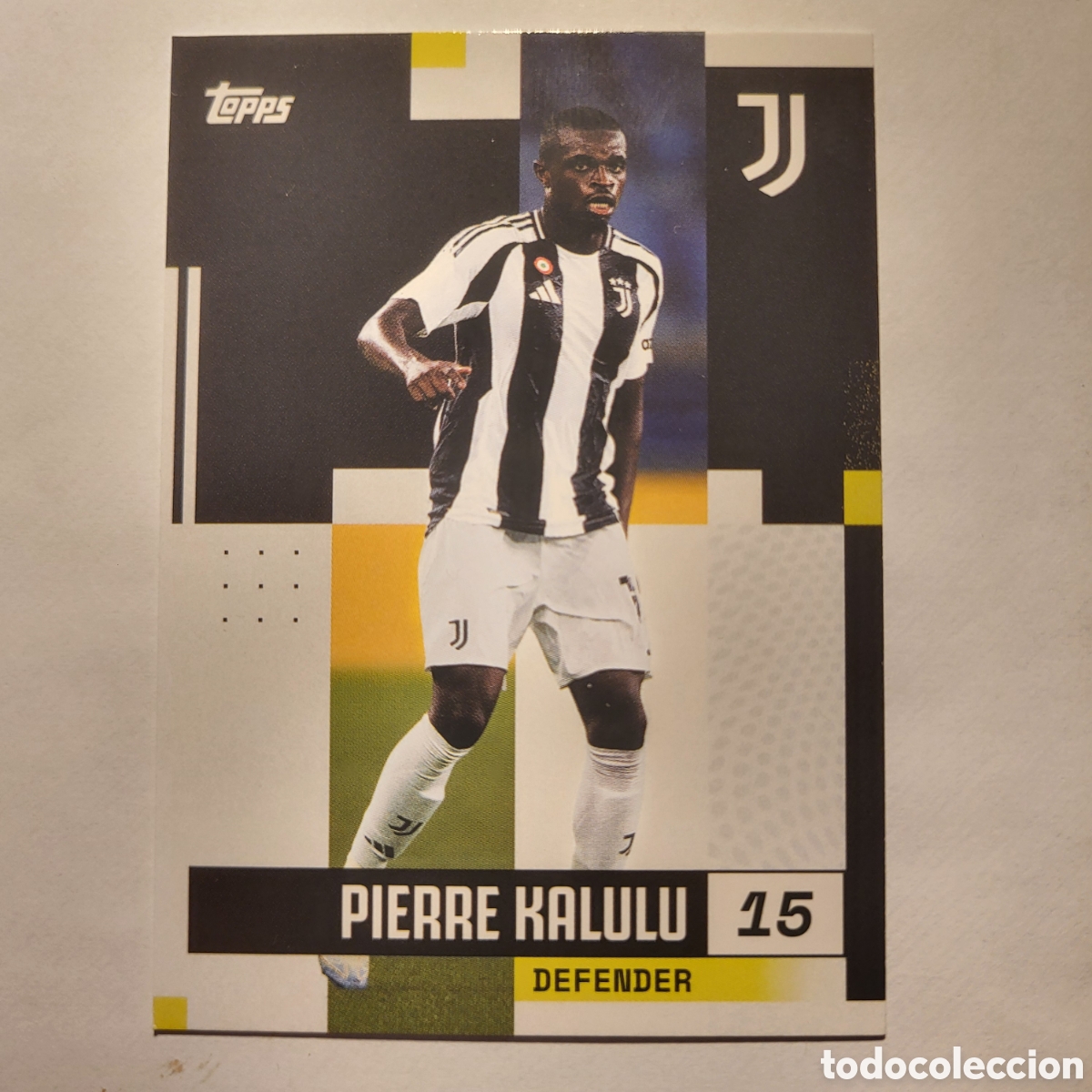 Trading cards: 5 Pierre Kalulu / Topps Juventus Official Team Set 2025