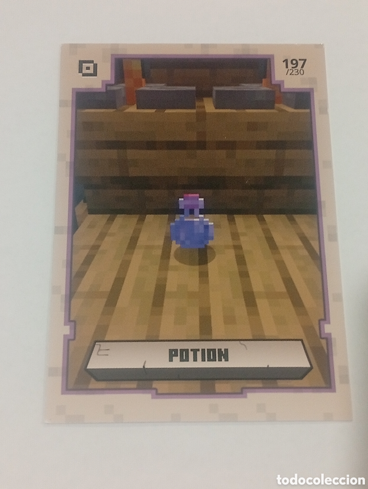 Trading cards: 197/230 MINECRAFT ADVENTURE TRADING CARDS GAME PANINI CROMOS CARD TOPPS ALBUM 2020 MOJAN STUDIOS TCG