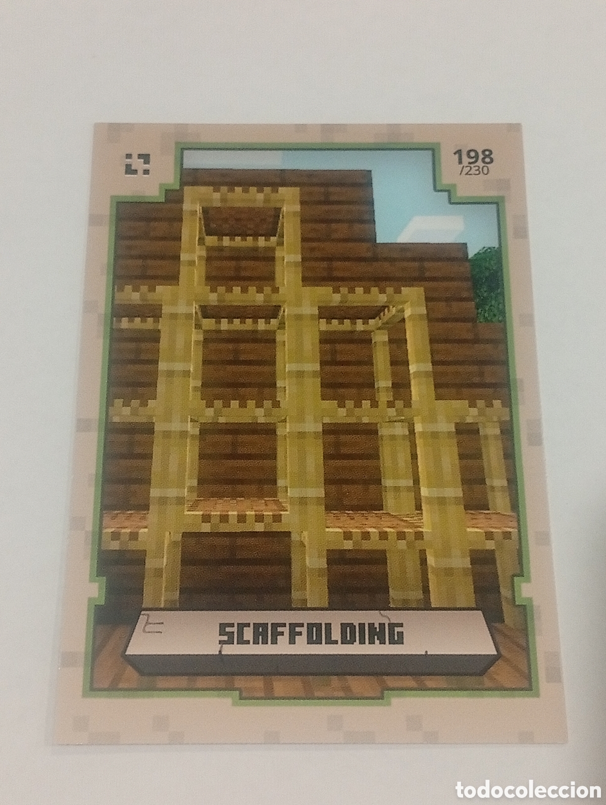 Trading cards: 198/230 MINECRAFT ADVENTURE TRADING CARDS GAME PANINI CROMOS CARD TOPPS ALBUM 2020 MOJAN STUDIOS TCG