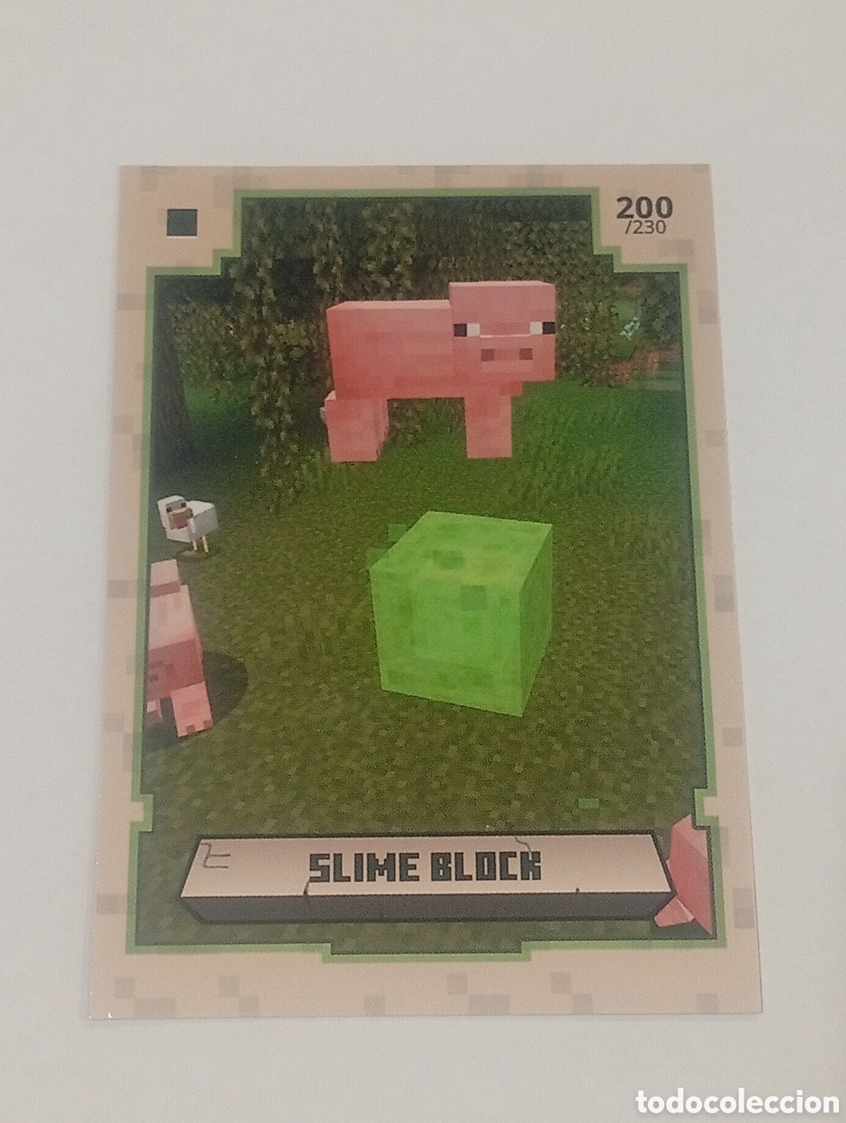 Trading cards: 200/230 MINECRAFT ADVENTURE TRADING CARDS GAME PANINI CROMOS CARD TOPPS ALBUM 2020 MOJAN STUDIOS TCG