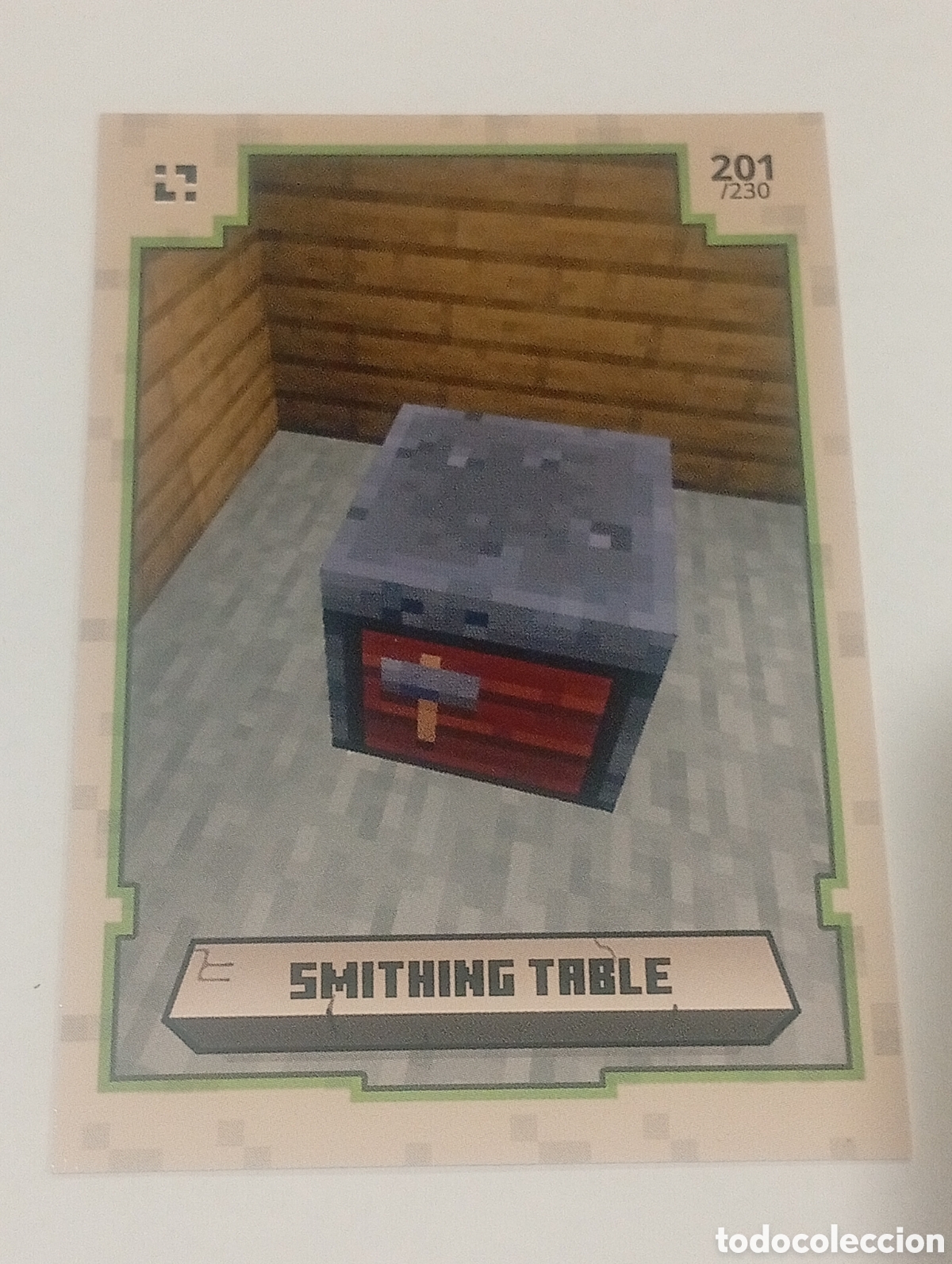 Trading cards: 201/230 MINECRAFT ADVENTURE TRADING CARDS GAME PANINI CROMOS CARD TOPPS ALBUM 2020 MOJAN STUDIOS TCG