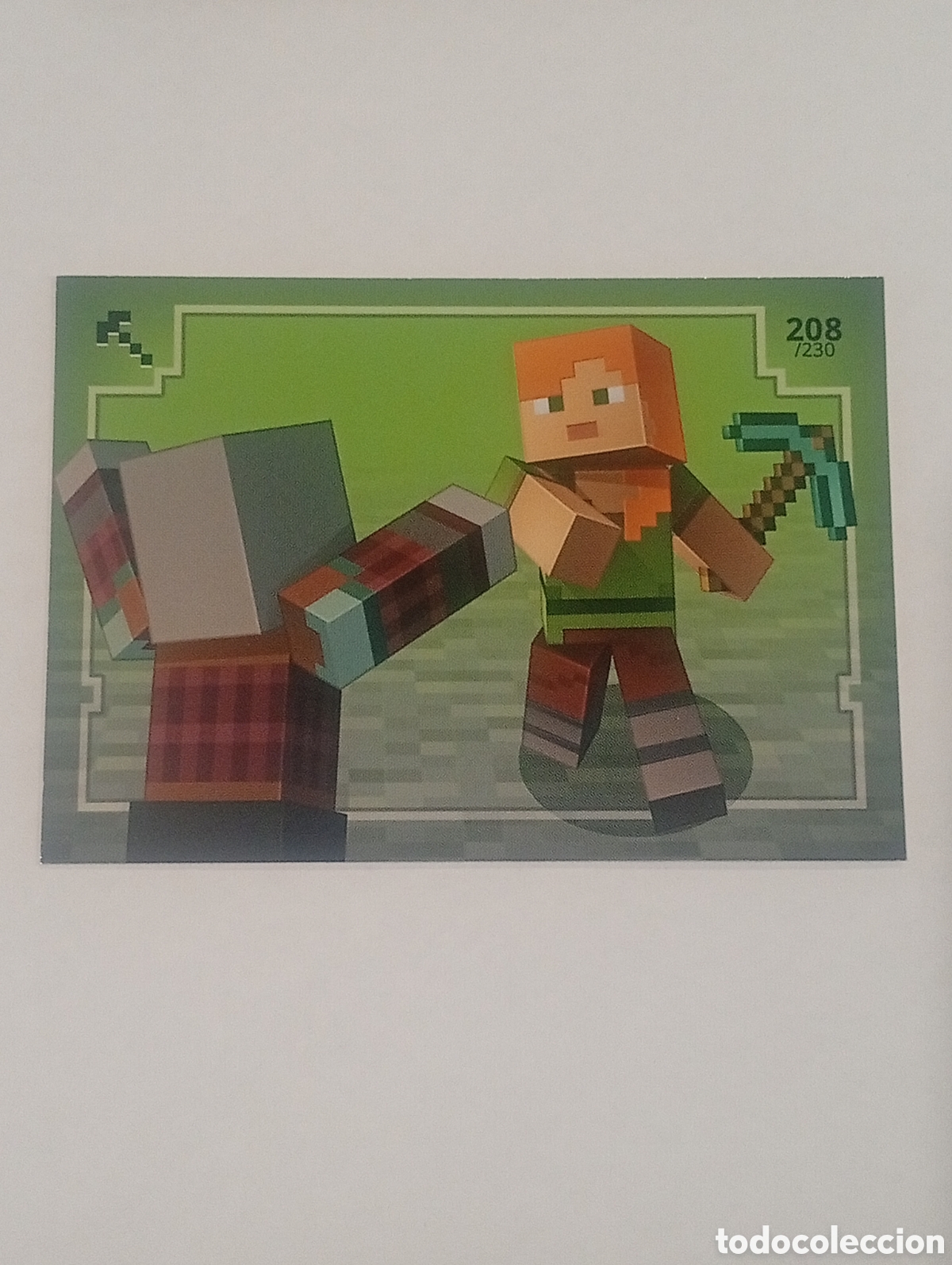 Trading cards: 208/230 MINECRAFT ADVENTURE TRADING CARDS GAME PANINI CROMOS CARD TOPPS ALBUM 2020 MOJAN STUDIOS TCG