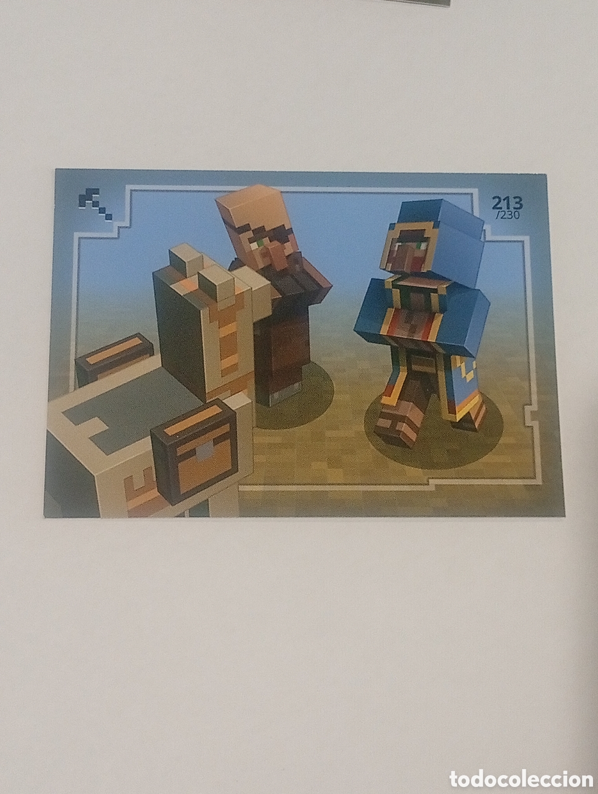 Trading cards: 213/230 MINECRAFT ADVENTURE TRADING CARDS GAME PANINI CROMOS CARD TOPPS ALBUM 2020 MOJAN STUDIOS TCG