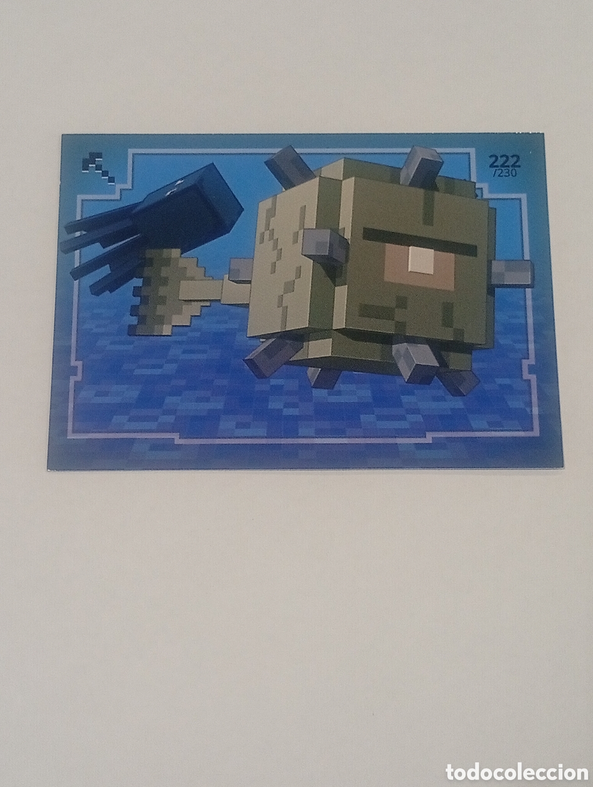 Trading cards: 222/230 MINECRAFT ADVENTURE TRADING CARDS GAME PANINI CROMOS CARD TOPPS ALBUM 2020 MOJAN STUDIOS TCG
