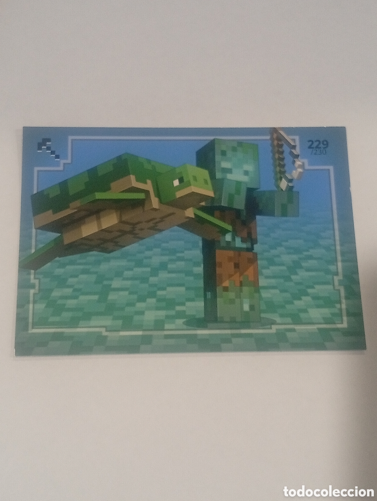 Trading cards: 229/230 MINECRAFT ADVENTURE TRADING CARDS GAME PANINI CROMOS CARD TOPPS ALBUM 2020 MOJAN STUDIOS TCG