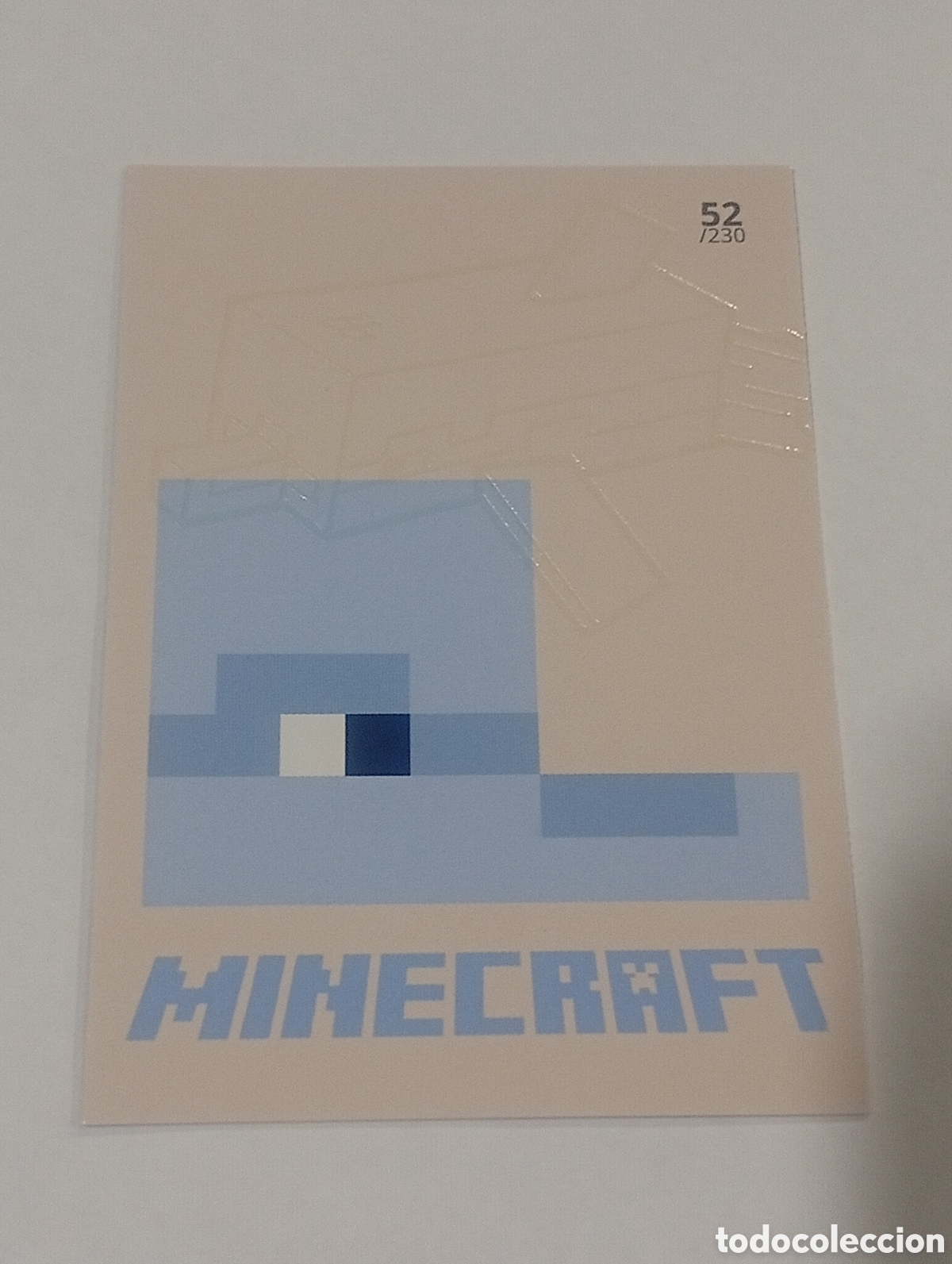 Trading cards: 52/230 MINECRAFT ADVENTURE TRADING CARDS GAME PANINI CROMOS CARD TOPPS ALBUM 2020 MOJAN STUDIOS TCG