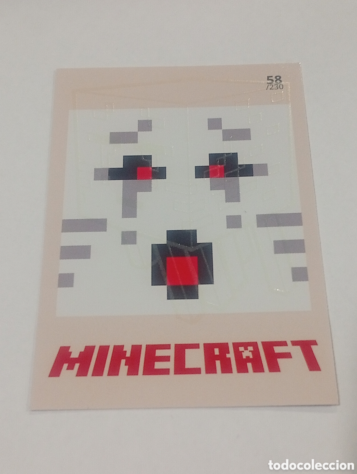 Trading cards: 58/230 MINECRAFT ADVENTURE TRADING CARDS GAME PANINI CROMOS CARD TOPPS ALBUM 2020 MOJAN STUDIOS TCG