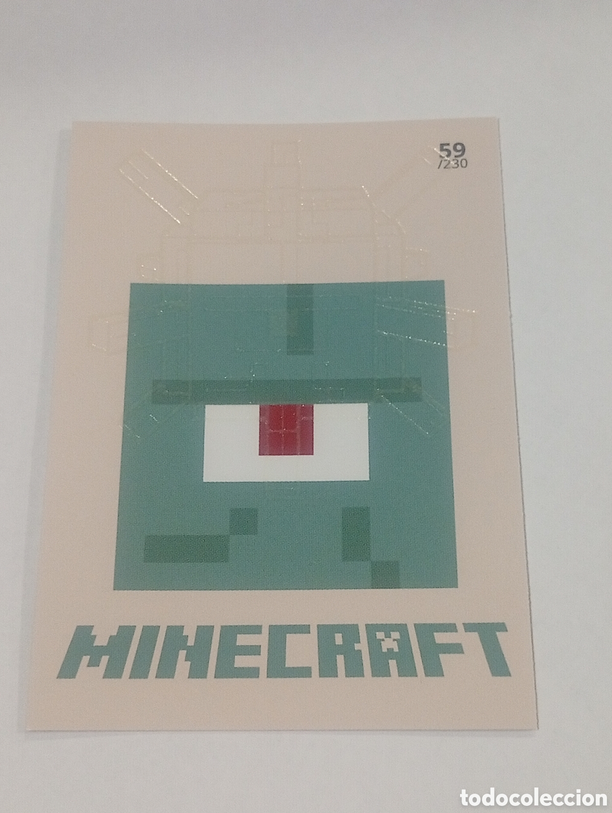 Trading cards: 59/230 MINECRAFT ADVENTURE TRADING CARDS GAME PANINI CROMOS CARD TOPPS ALBUM 2020 MOJAN STUDIOS TCG