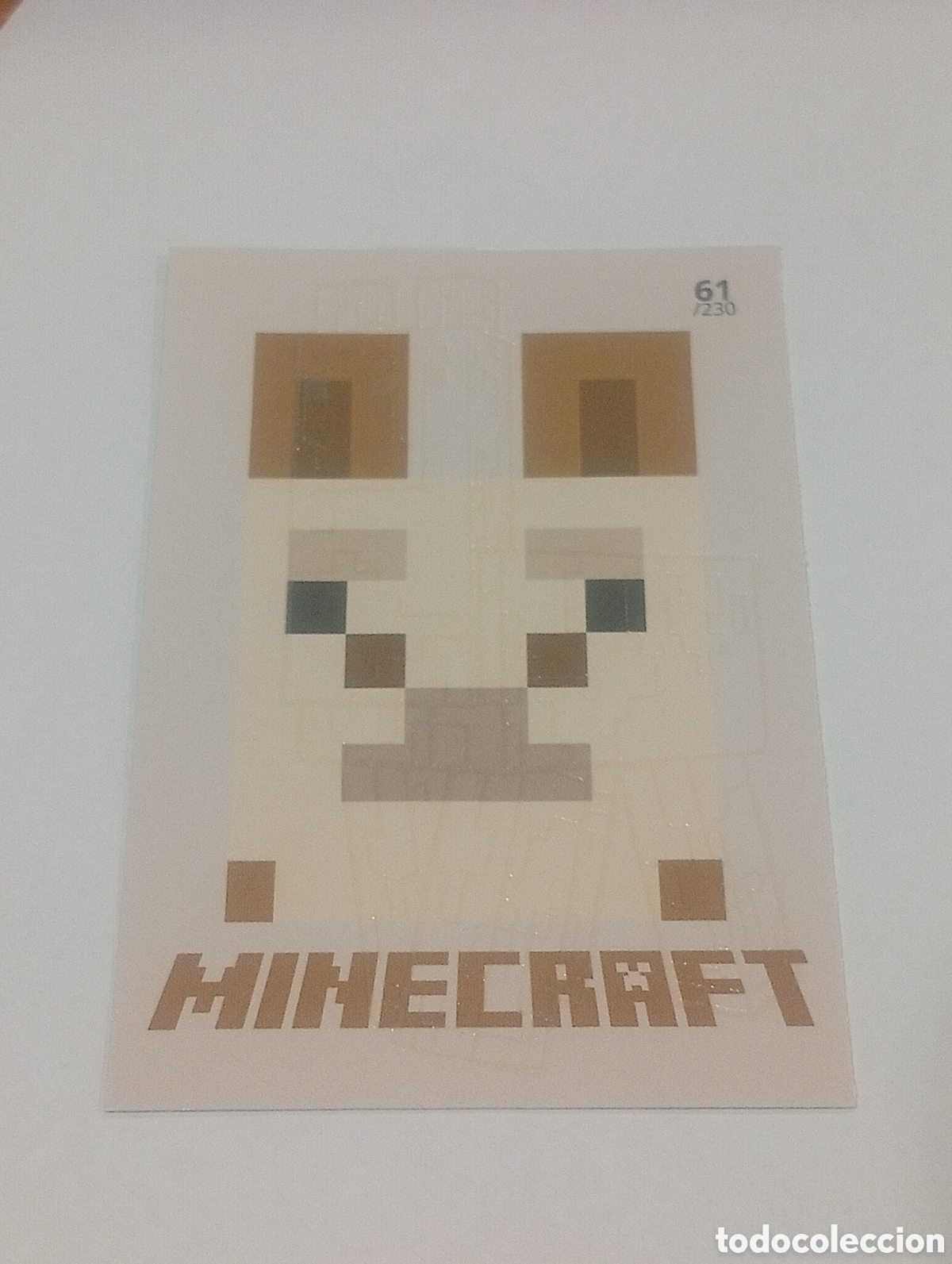 Trading cards: 61/230 MINECRAFT ADVENTURE TRADING CARDS GAME PANINI CROMOS CARD TOPPS ALBUM 2020 MOJAN STUDIOS TCG