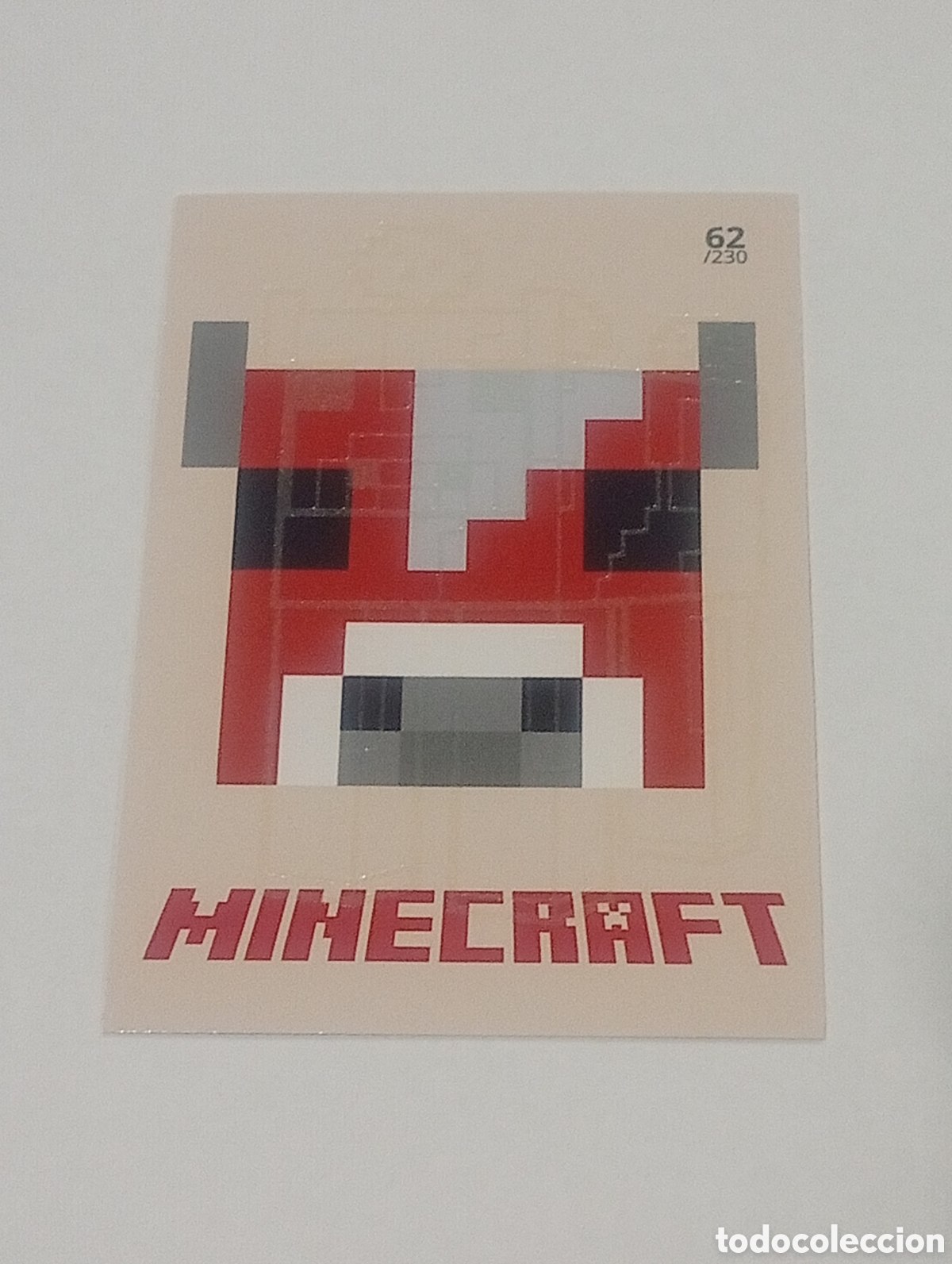 Trading cards: 62/230 MINECRAFT ADVENTURE TRADING CARDS GAME PANINI CROMOS CARD TOPPS ALBUM 2020 MOJAN STUDIOS TCG