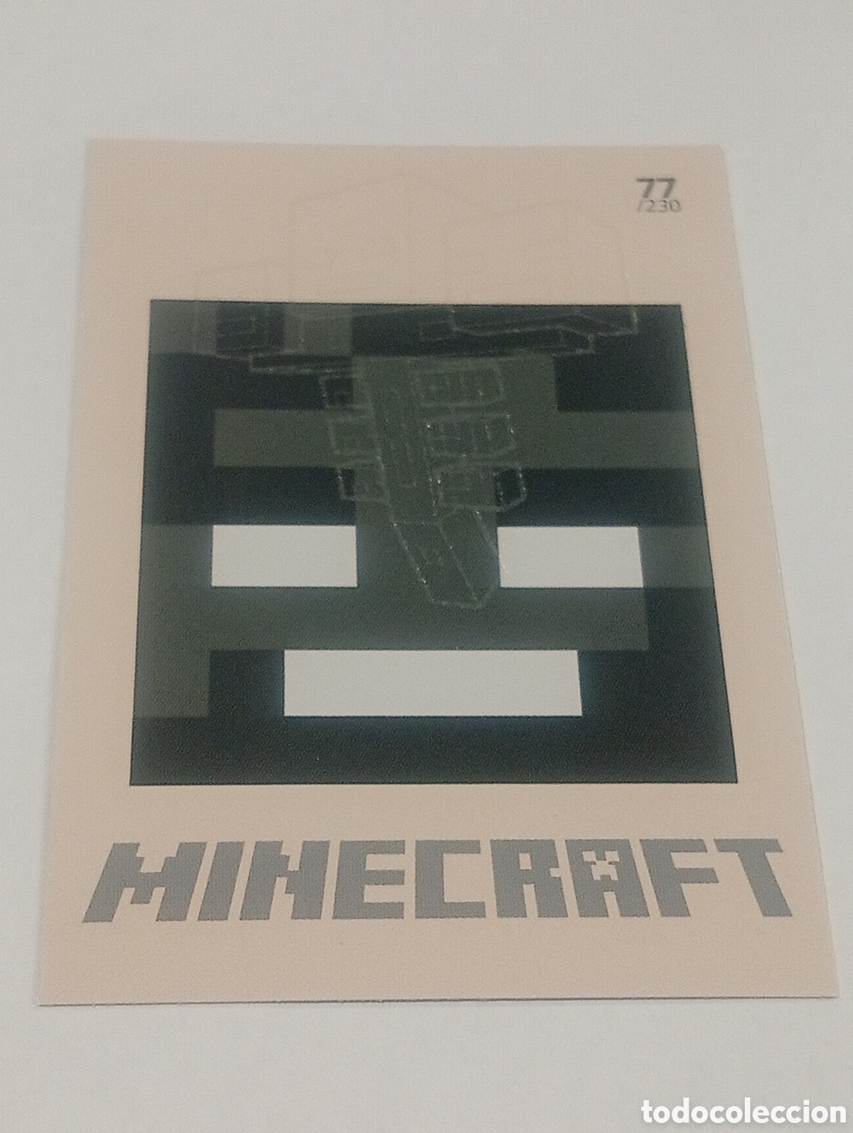 Trading cards: 77/230 MINECRAFT ADVENTURE TRADING CARDS GAME PANINI CROMOS CARD TOPPS ALBUM 2020 MOJAN STUDIOS TCG