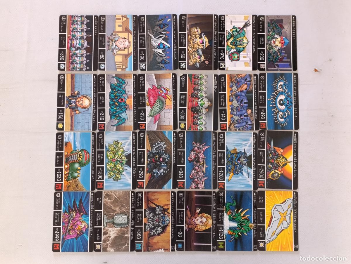 Trading cards: LOTE 24 CARDDASS SD GUNDAM - SIN REPETIDAS - BANDAI 1991 / 1992 - CARD / JAPON (F7A)