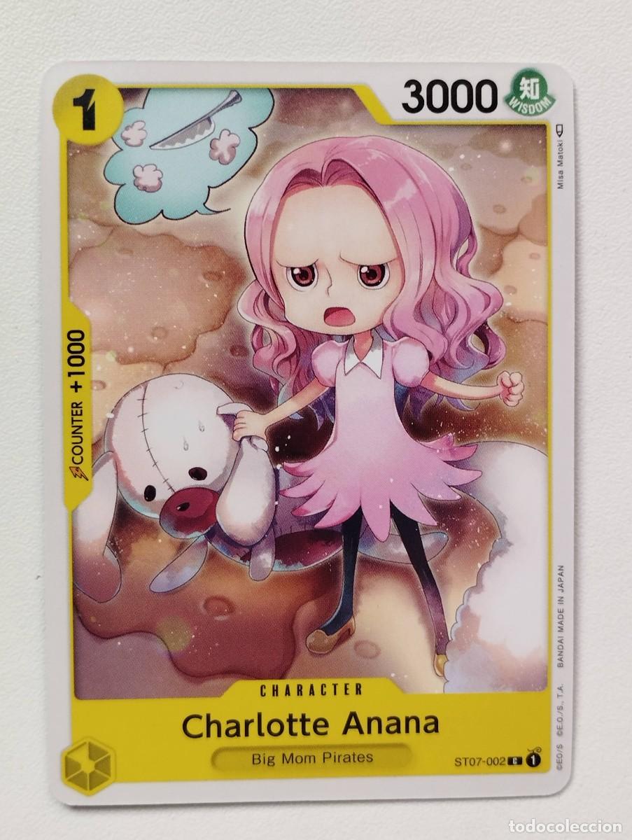 Trading cards: CROMO TRADING CARD ONE PIECE BANDAI - Charlotte Anana (ST07-002) C
