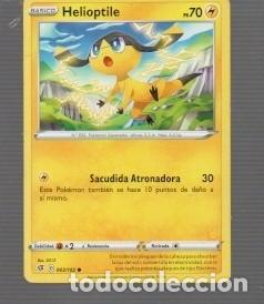 Trading cards: CROMO DE POK&Eacute;MON DE BASICO HELIOPTILE PS 70 N&ordm; 694 DEL A&Ntilde;O 2020