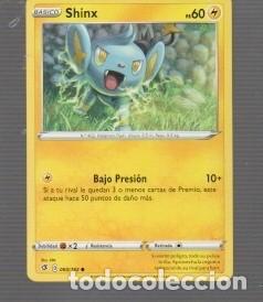 Trading cards: CROMO DE POK&Eacute;MON DE B&Aacute;SICO SHINX PS 60 N&ordm; 403 DEL A&Ntilde;O 2020
