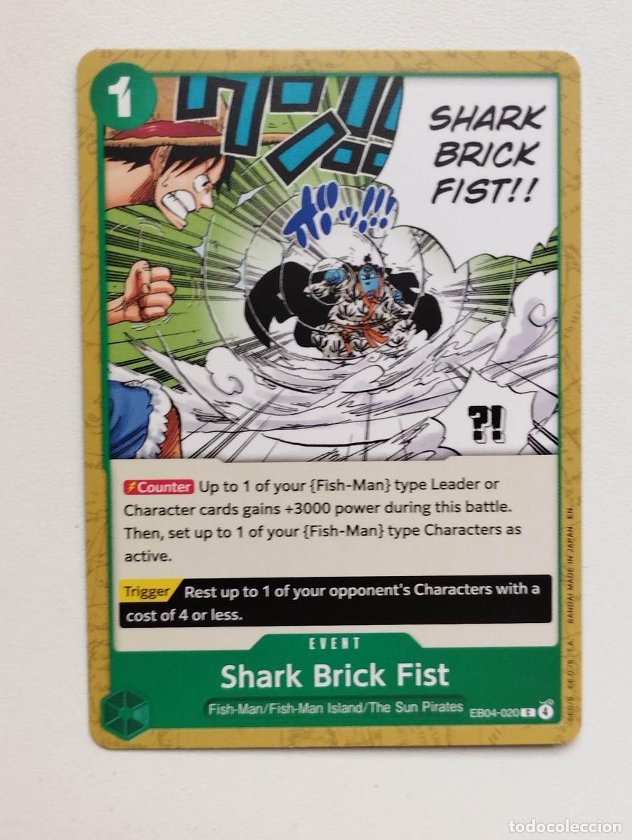 Trading cards: CROMO TRADING CARD ONE PIECE BANDAI - Shark Brick Fist (EB04-020) EVENT