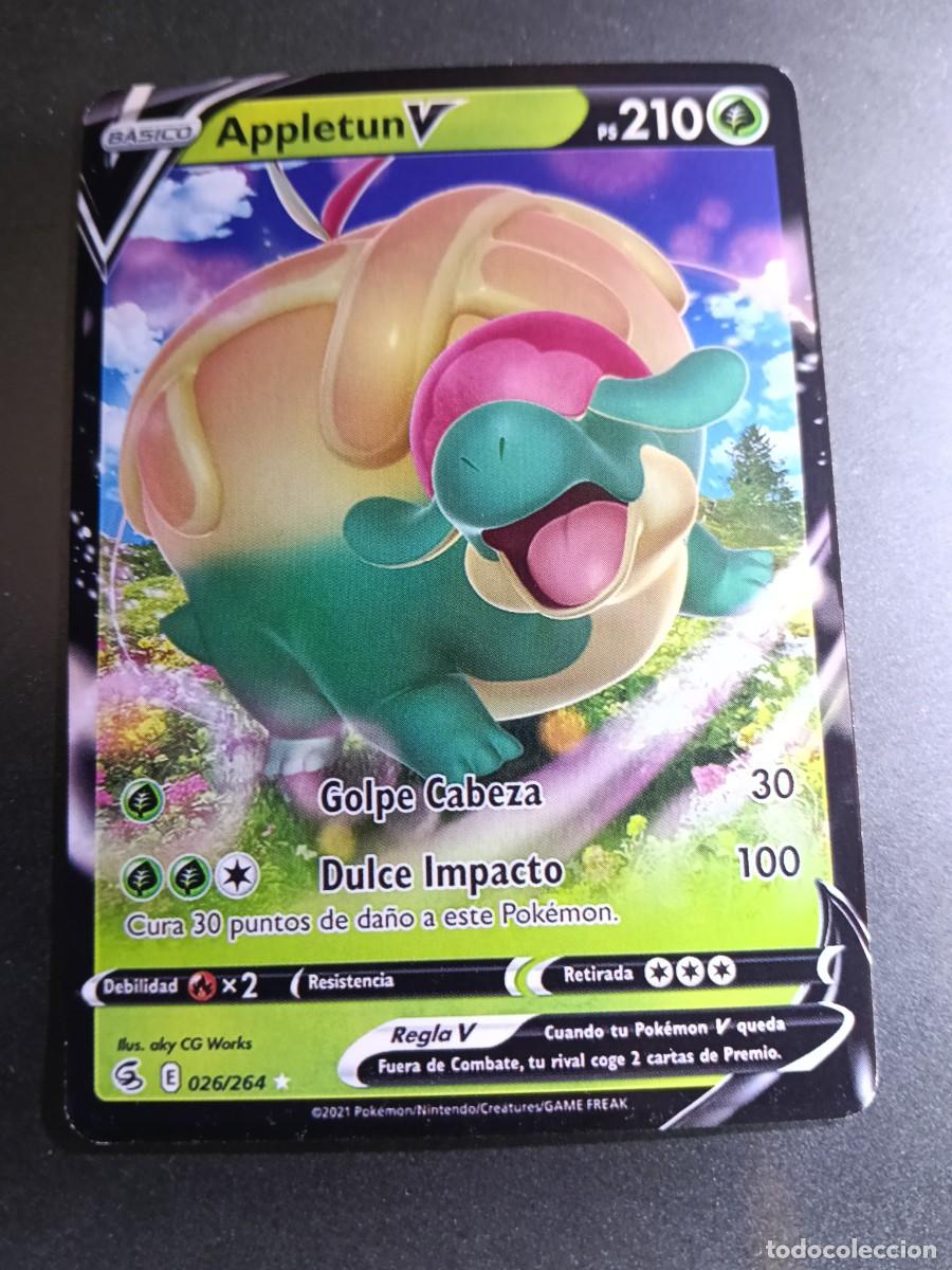 Trading cards: CROMO CARTA APPLETUN V 26/264 GOLPE CABEZA DULCE IMPACTO POKEMON 2021