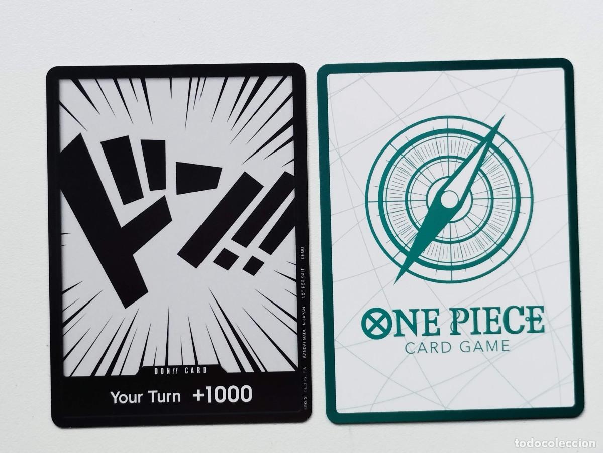 Trading cards: CROMO TRADING CARD ONE PIECE BANDAI - DON!! DEMO