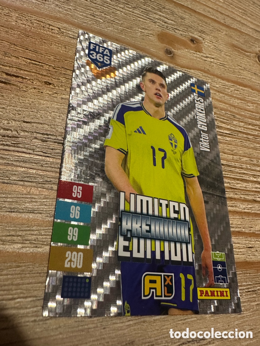 Trading cards: VIKTOR GYOKERES SUECIA LIMITED EDITION PREMIUM FIFA 365 2027 PANINI ADRENALYN XL