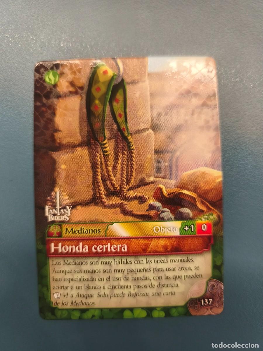 Sammelkarten: Fantasy Riders la invasi&oacute;n de los gigantes N&ordm;137 Honda certera