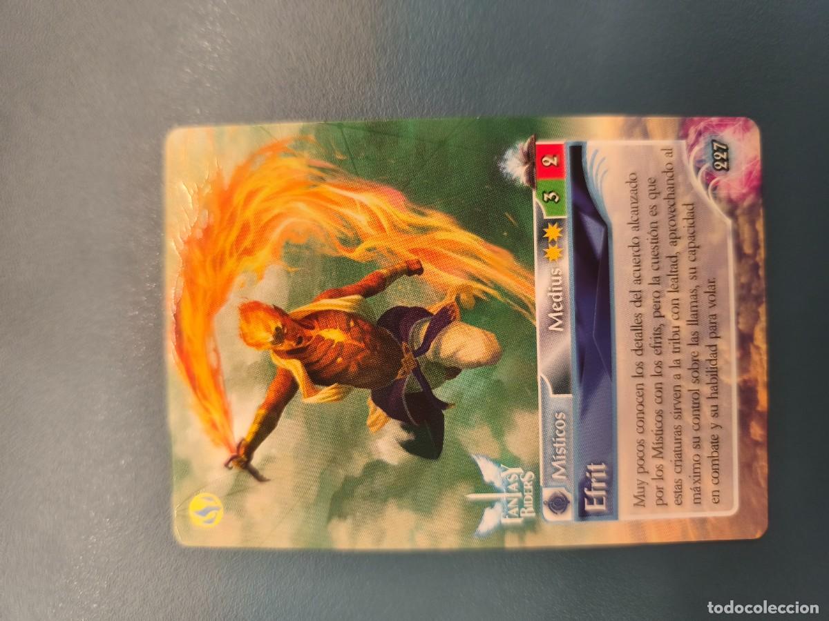 Trading Cards: Fantasy Riders la invasi&oacute;n de los gigantes N&ordm;227 Efrit medius