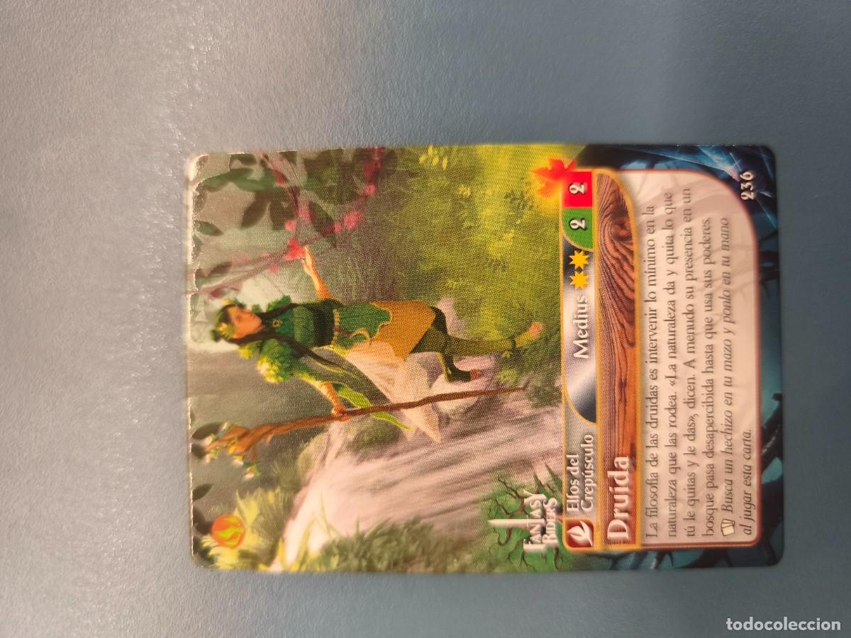 Trading Cards: Fantasy Riders la invasi&oacute;n de los gigantes N&ordm;236 Druida medius