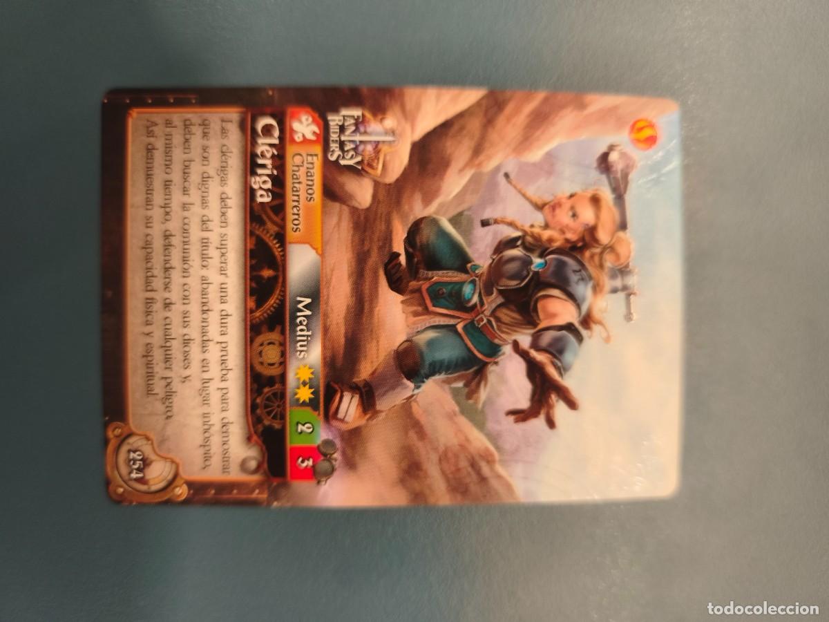 Cartes &agrave; &Eacute;changer: Fantasy Riders la invasi&oacute;n de los gigantes N&ordm;254 Cl&eacute;riga medius