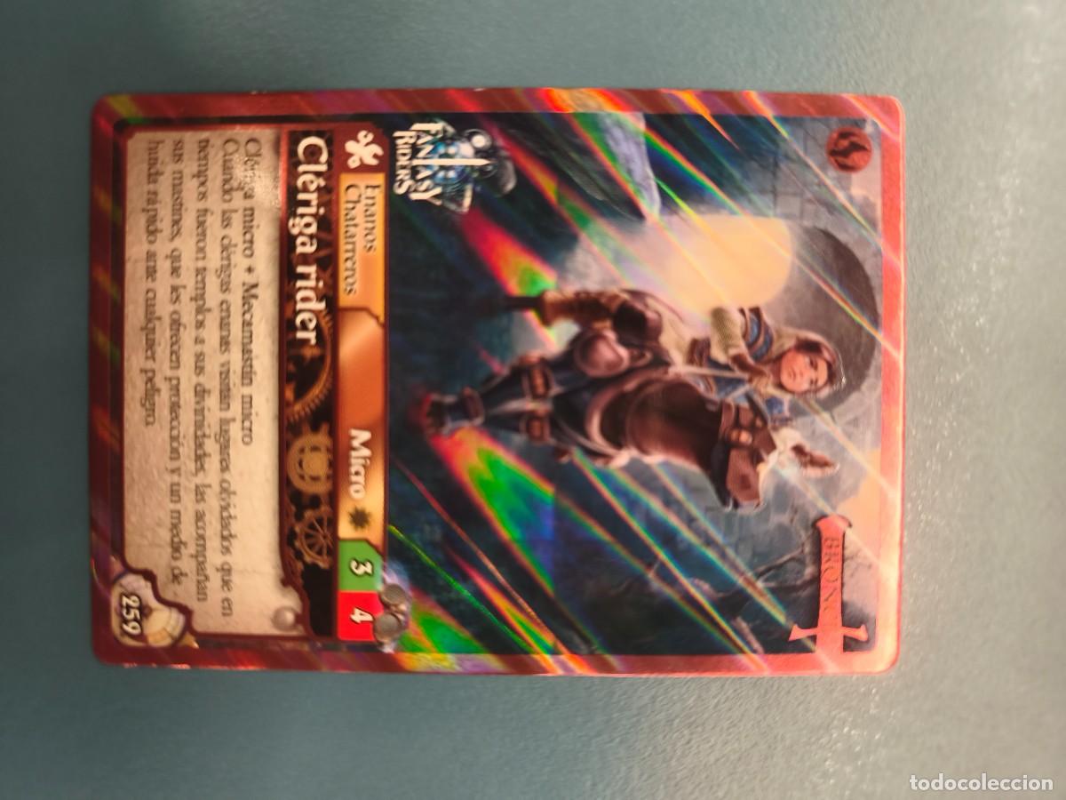 Cartes &agrave; &Eacute;changer: Fantasy Riders la invasi&oacute;n de los gigantes N&ordm;259 Cl&eacute;riga rider micro