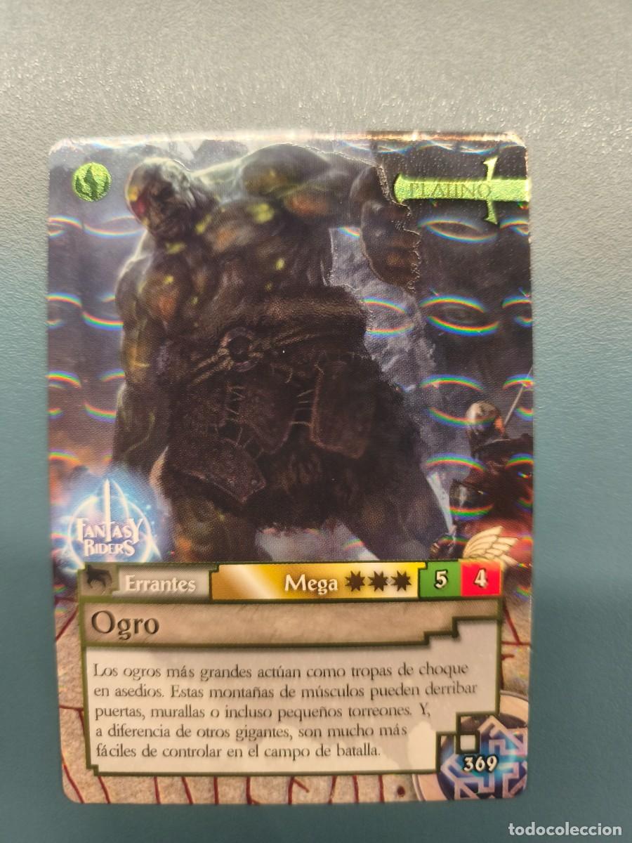 Trading cards: Fantasy Riders la invasi&oacute;n de los gigantes N&ordm;369 Ogro mega