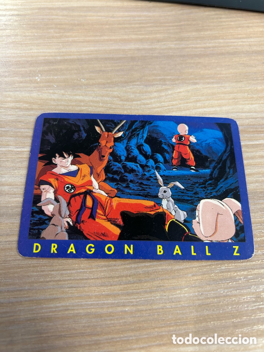 Trading cards: num 89 - Son Goku DRAGON BALL Z (a&ntilde;os 90)