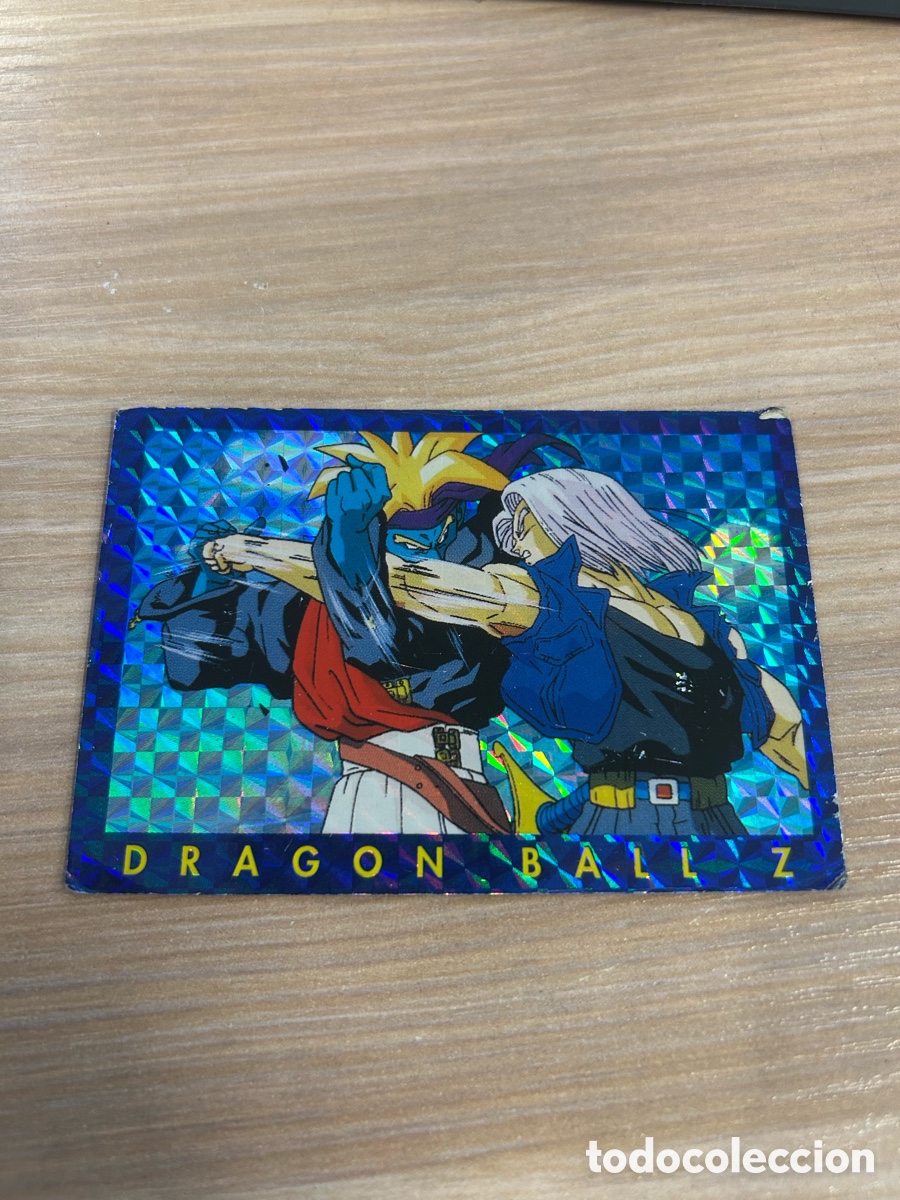 Trading cards: num 16 - Trunks DRAGON BALL Z (a&ntilde;os 90)