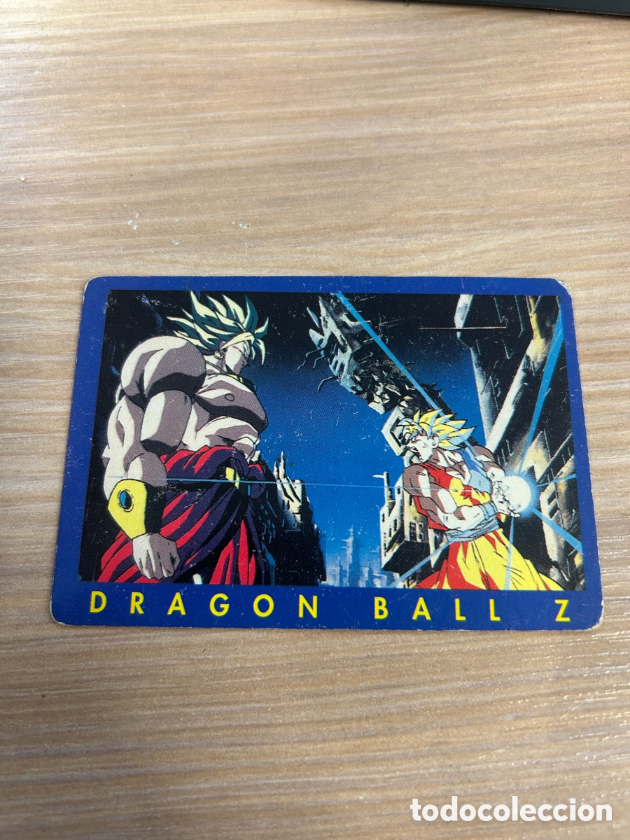 Trading cards: num 14 - Broly & Son Goku DRAGON BALL Z (a&ntilde;os 90)