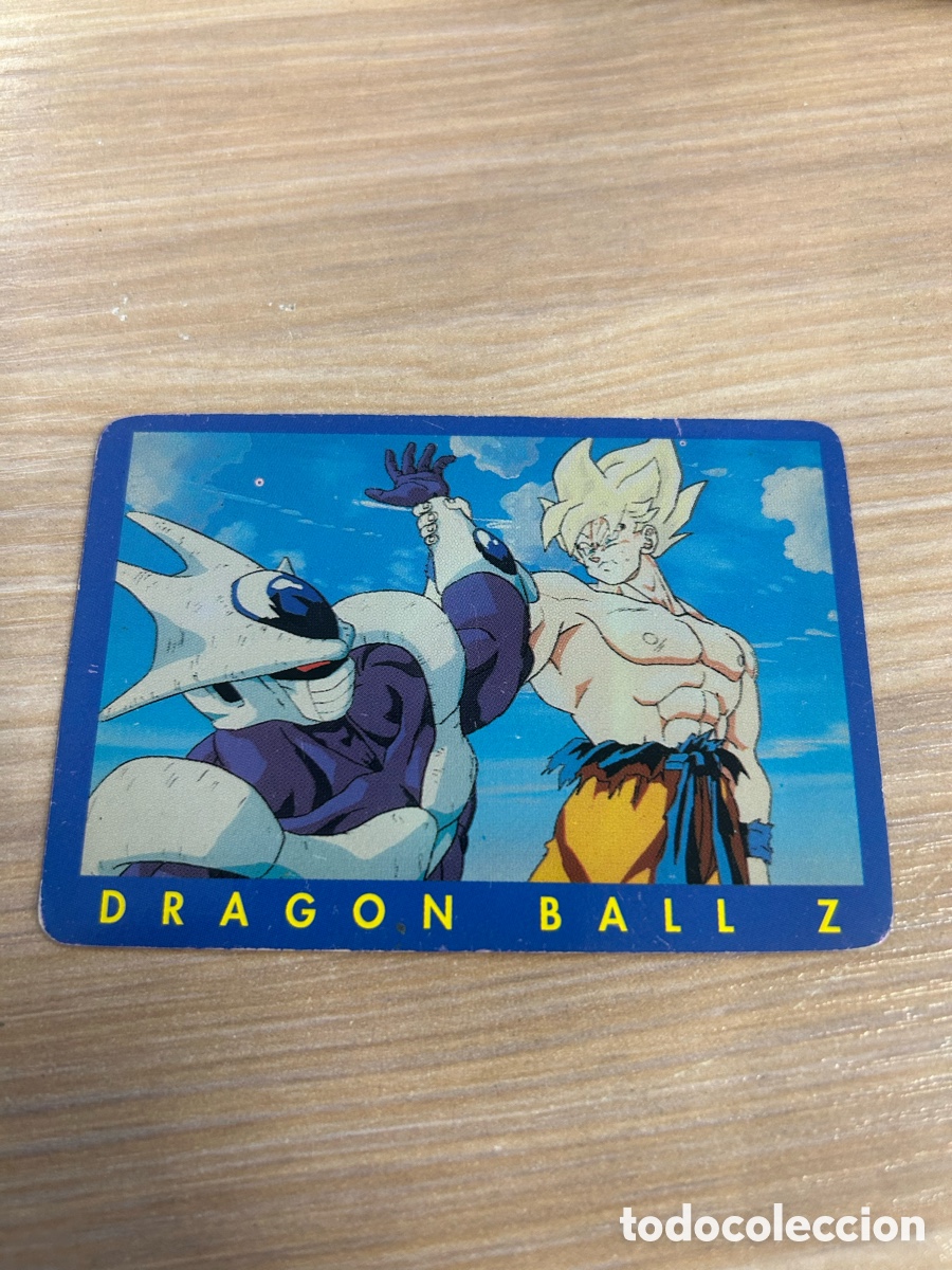 Trading cards: num 6 - Son Goku & Cooler DRAGON BALL Z (a&ntilde;os 90)