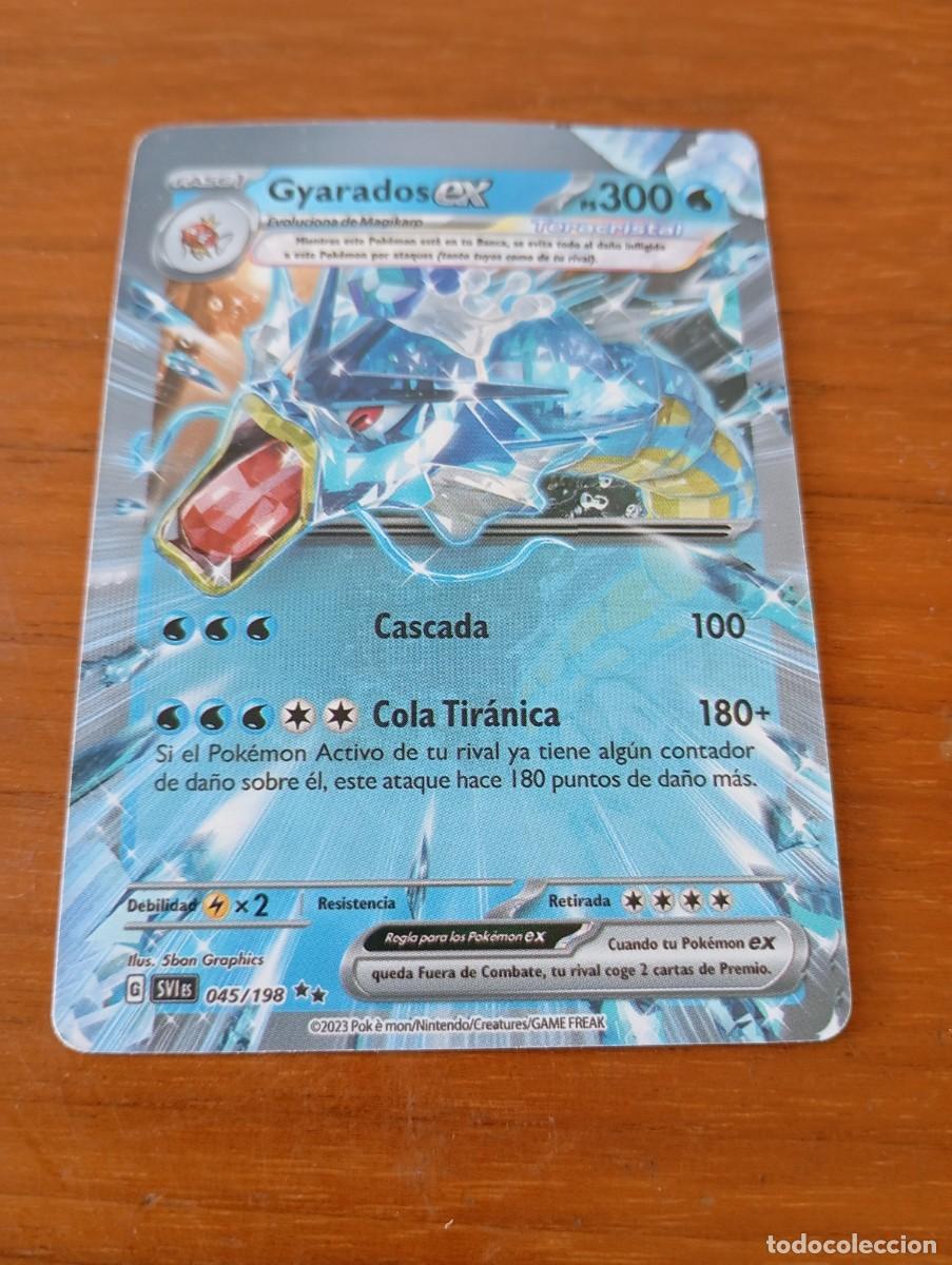 Trading cards: CROMO POKEMON. GYARADOS EX.
