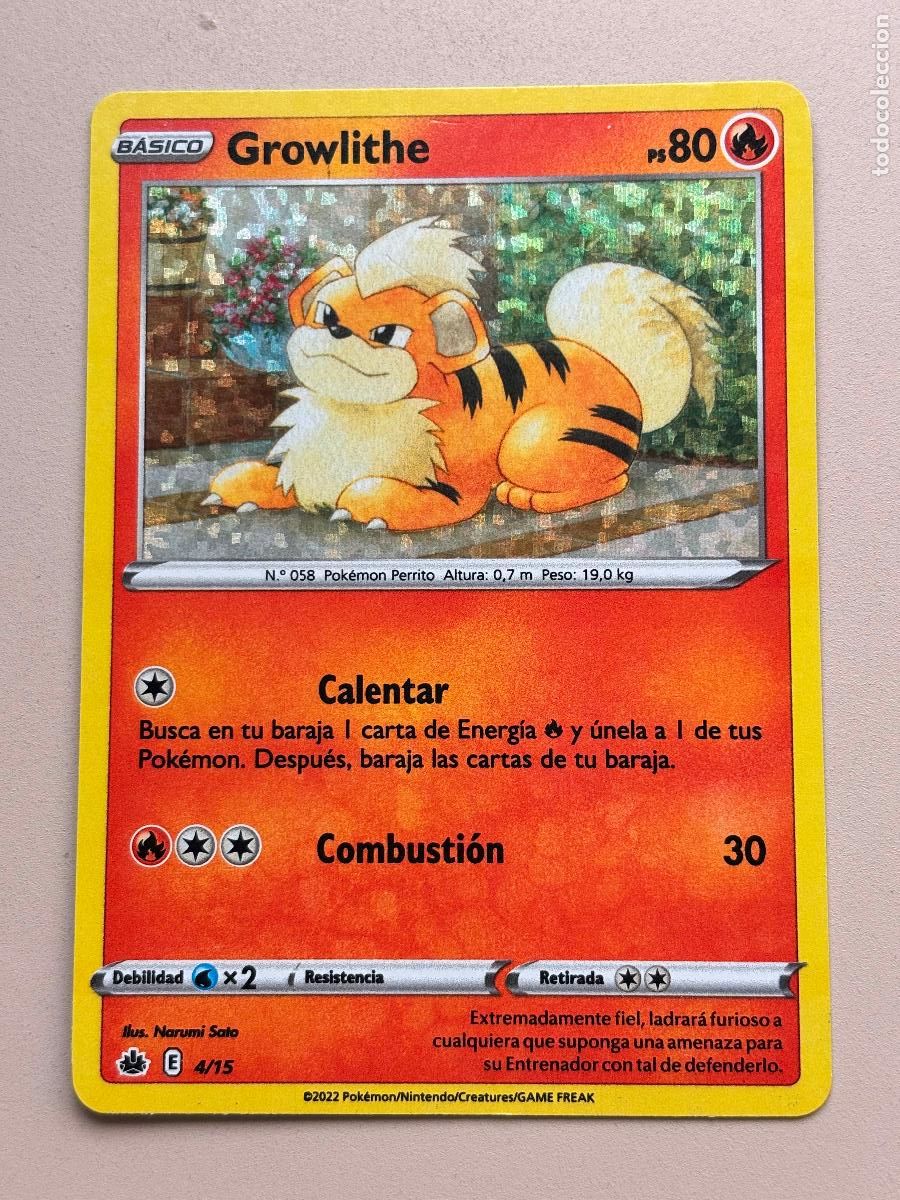 Trading cards: POKEMON TCG - GROWLITHE ( McDONALD'S MATCH BATTLE 2022 ) # 004