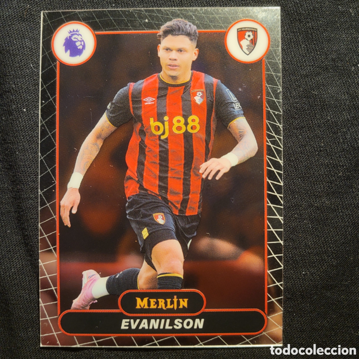 Trading cards: 6 Evanilson / Topps Merlin Premier League 2026