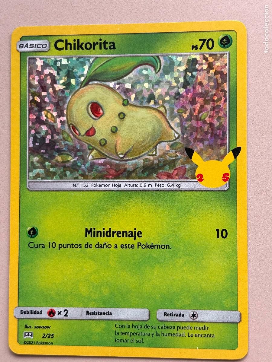 Trading cards: POKEMON TCG - CHIKORITA ( McDONALD'S COLLECTION 25 ANIVERSARIO 2025 ) # 002