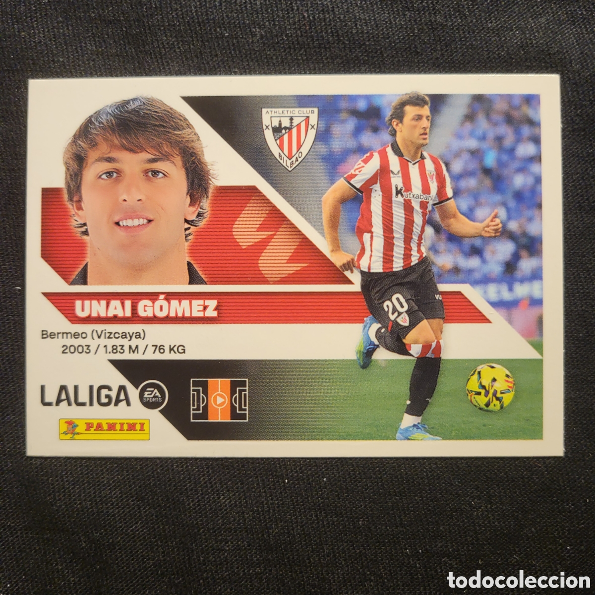 Trading cards: 13 Unai Gomez Atletic Club [Sticker] / La Liga Este 2026