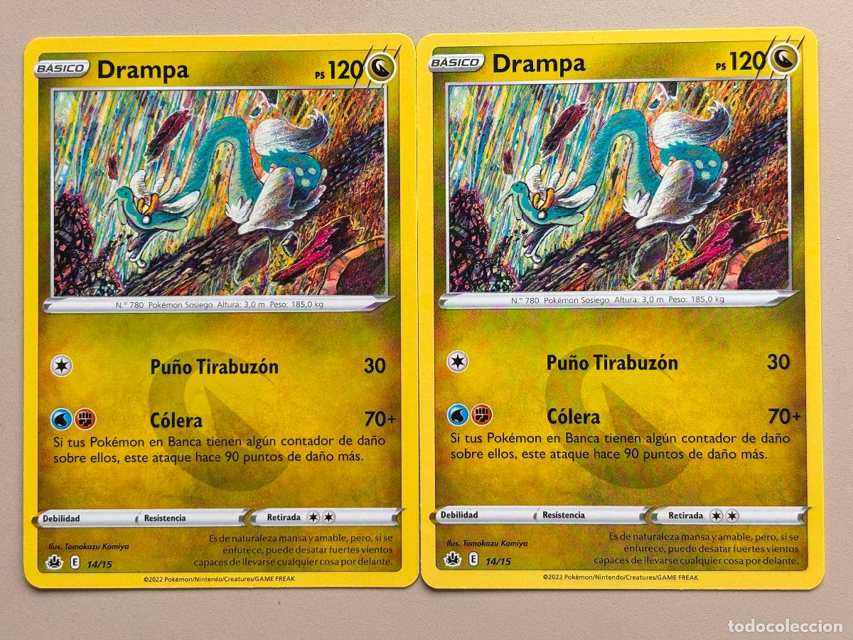 Trading cards: POKEMON TCG - DRAMPA x 2 ( McDONALD'S MATCH BATTLE 2022 ) # 014