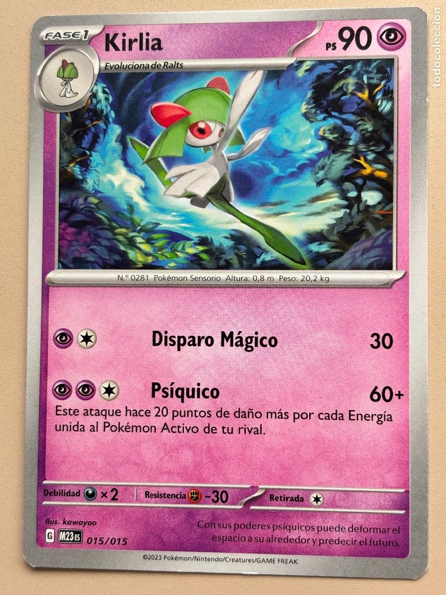 Trading cards: POKEMON TCG - KIRLIA ( McDONALD'S DRAGON MATCH BATTLE 2023 ) # 015